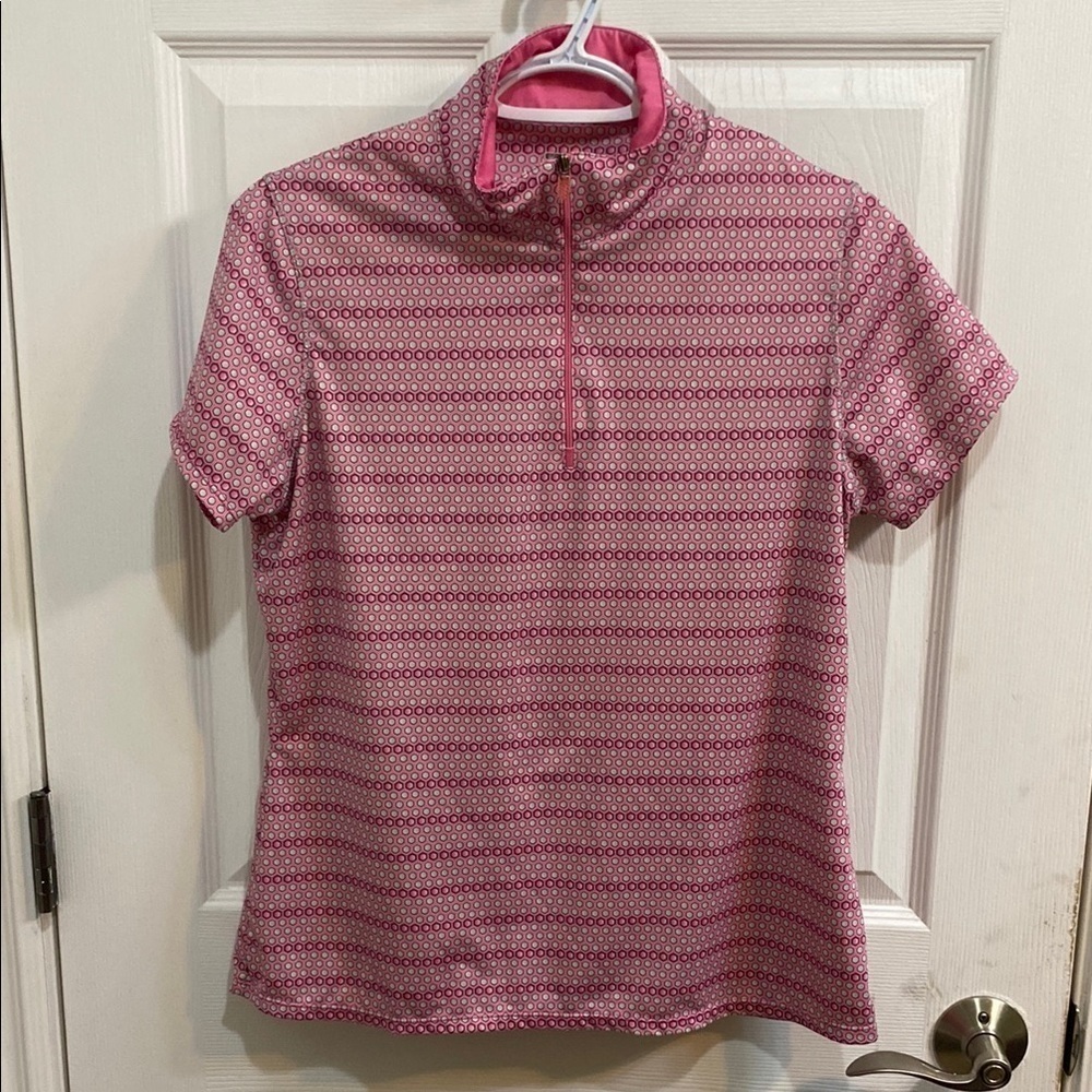 Bundle Pink Golf Tennis Short Sleeve T Shirts Women’s Size Medium Summer Adidas